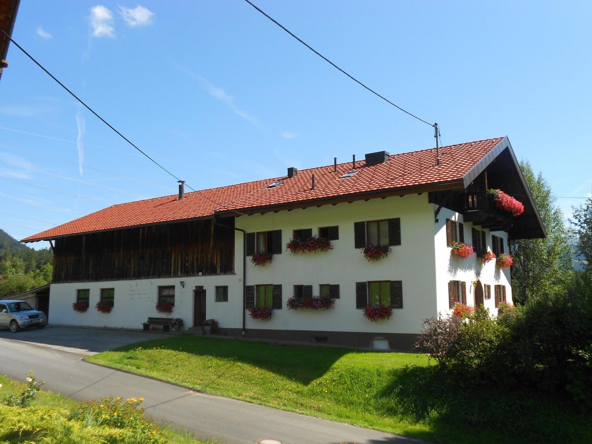 Ferienwohnung Haus Thurner Obsteig Exterior foto